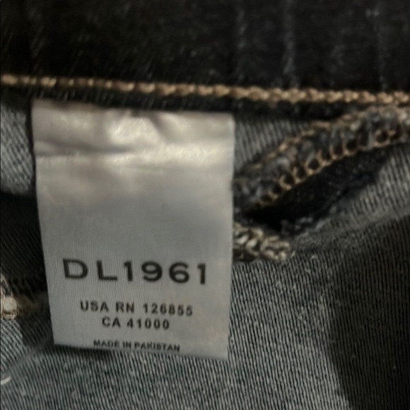 DL1961 Girls Denim Candy Legging Dark Blue Jeans size 12 DL Ultimate - Picture 9 of 10